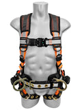 Frontline 100RCTB Combat™  Reflective Construction Full Body Harness with Tongue Buckle Legs and Trauma Straps