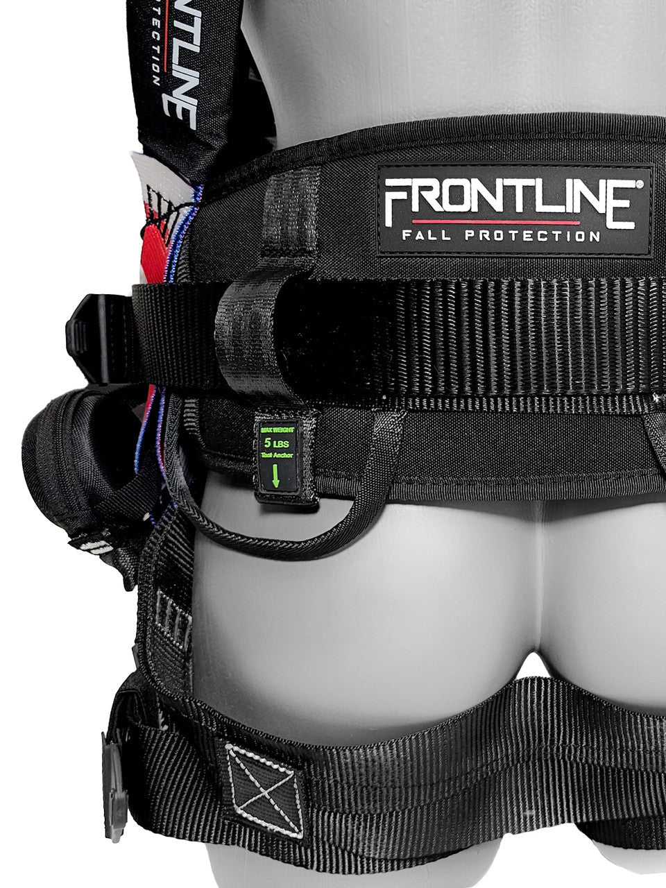 Frontline 110CTB-AM American Style Full Body Harness with Aluminum Hardware and Suspension Trauma Straps