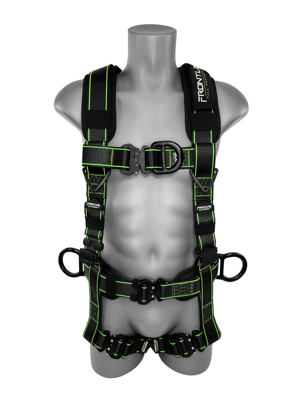 Frontline 200RE Elite™ Lite Climbing/Rescue Full Body Harness with Aluminum Quick Connect Buckles