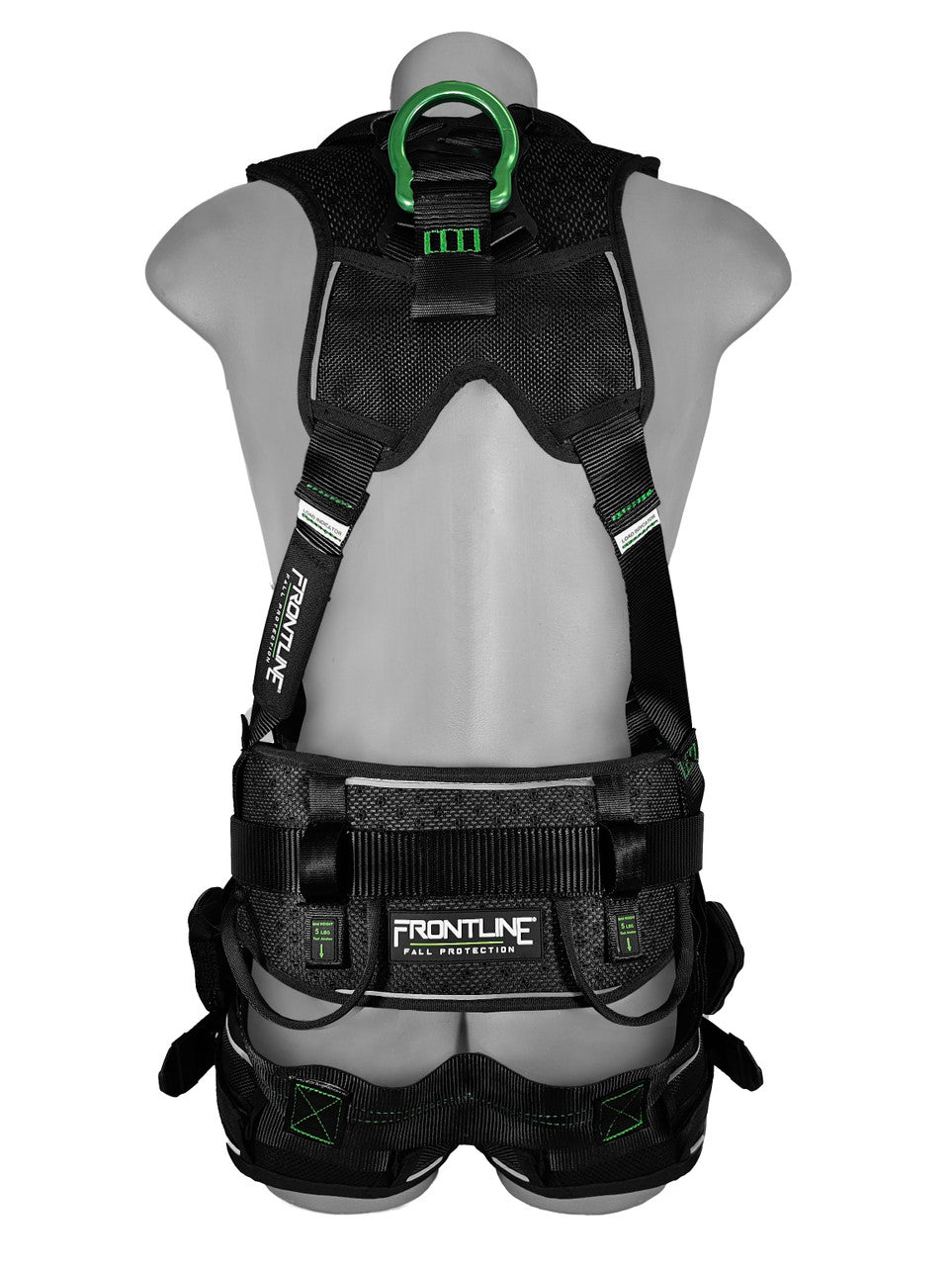 Frontline 250CTB Elite™ Construction Harness Aluminum Hardware and Suspension Trauma Straps