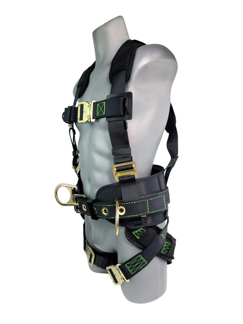 Frontline 350CQC Patriot™ Construction Harness with Airflo™ and Quick Connect Buckles - Made in USA