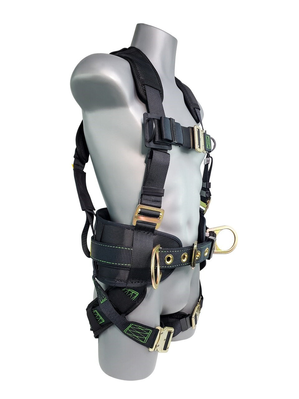 Frontline 350CQC Patriot™ Construction Harness with Airflo™ and Quick Connect Buckles - Made in USA