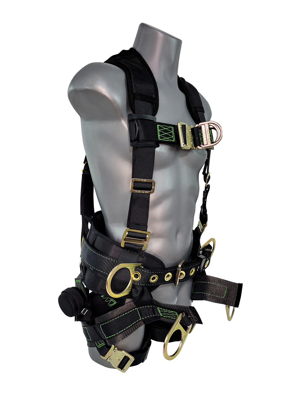 Frontline 350TWQC Patriot™ Tower Climbing Harness with Seat Sling, Airflo™ and Quick Connect Buckles - Made in USA