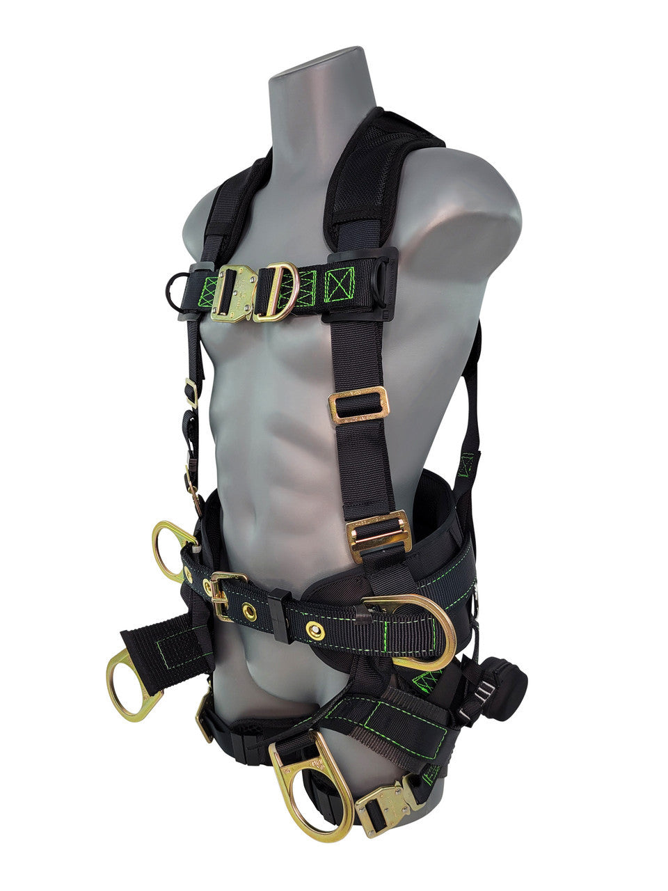 Frontline 350TWQC Patriot™ Tower Climbing Harness with Seat Sling, Airflo™ and Quick Connect Buckles - Made in USA