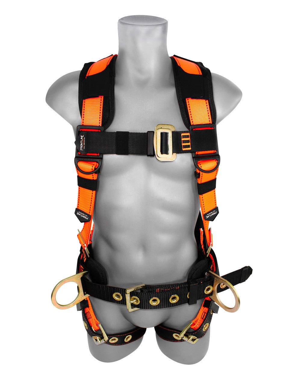 Frontline 50CTB Combat™ Construction Style Full Body Harness with Tongue Buckle Belt & Legs