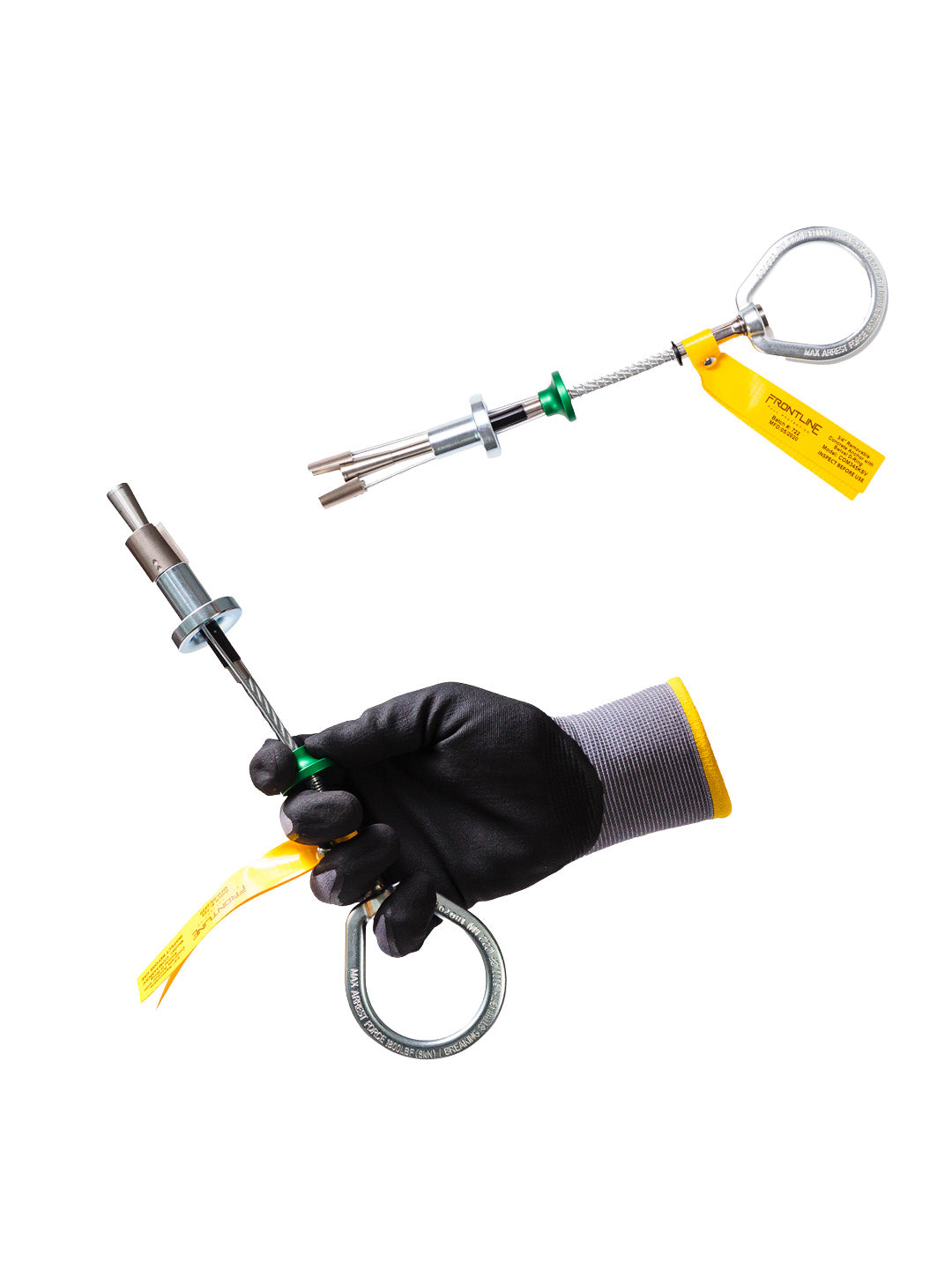 Frontline COB345KSV Reusable 5K Concrete Anchor Bolt with Swiveling D-Ring