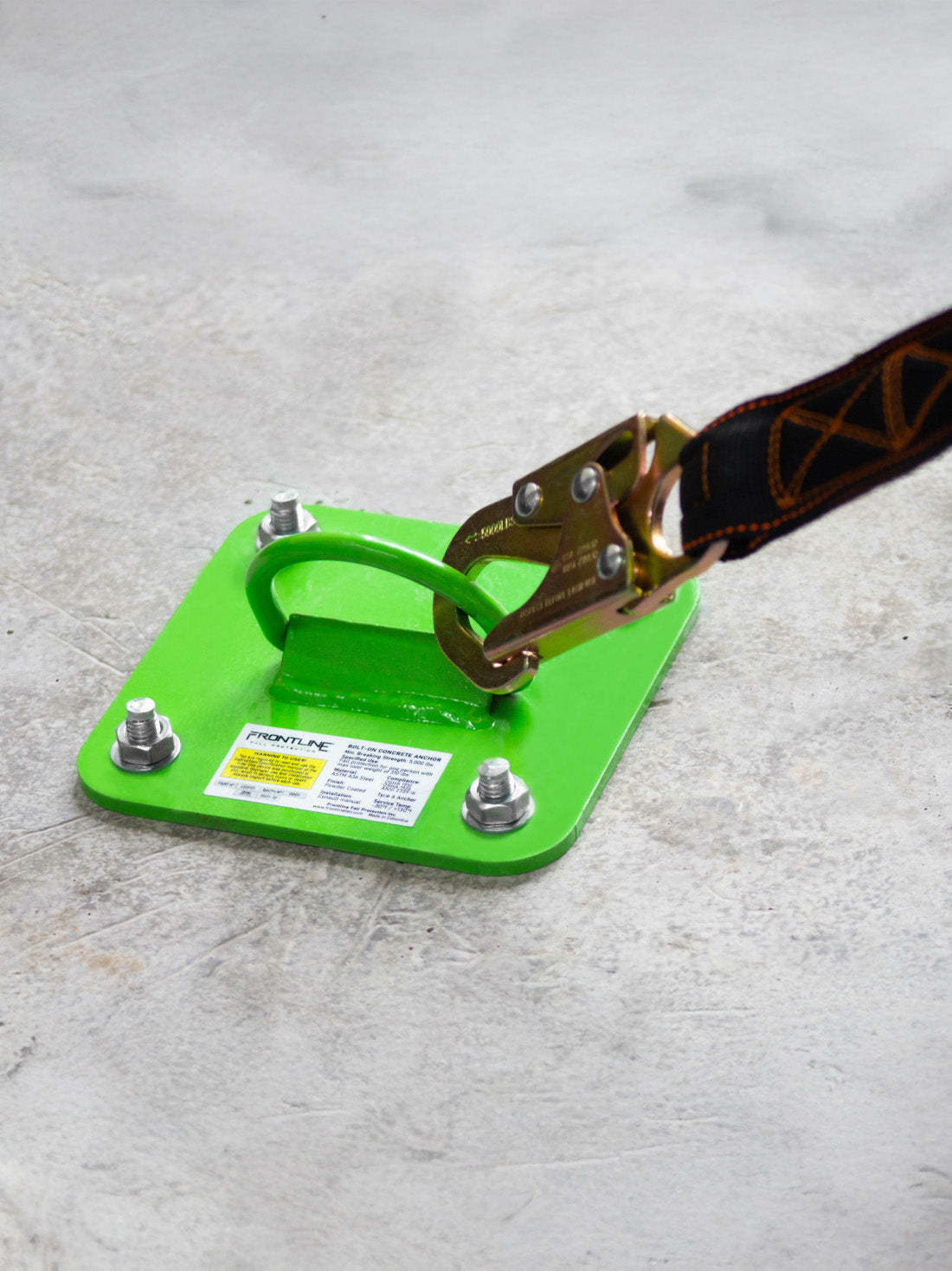 Frontline COP01 Concrete and Steel D-Ring Reusable Anchor Plate