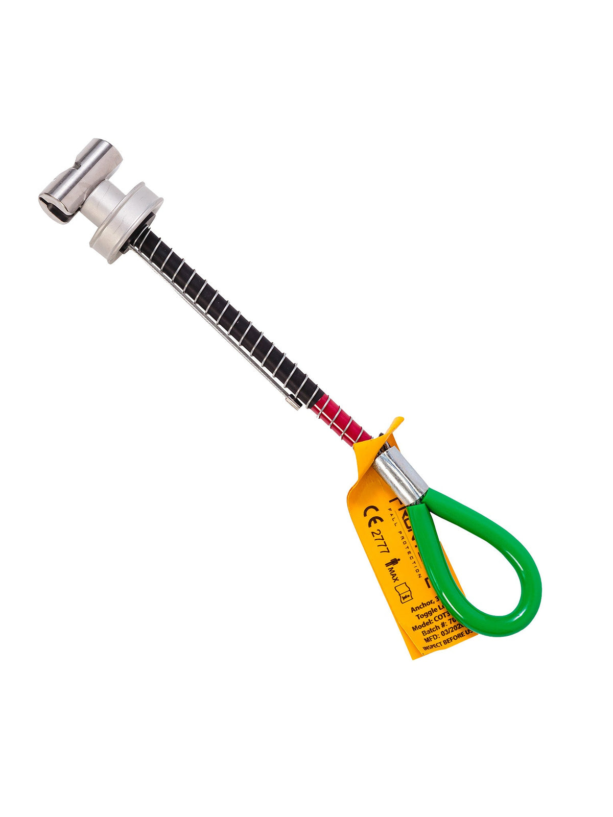 Frontline COT345K Reusable 5K Concrete and Steel Anchor Toggle Bolt