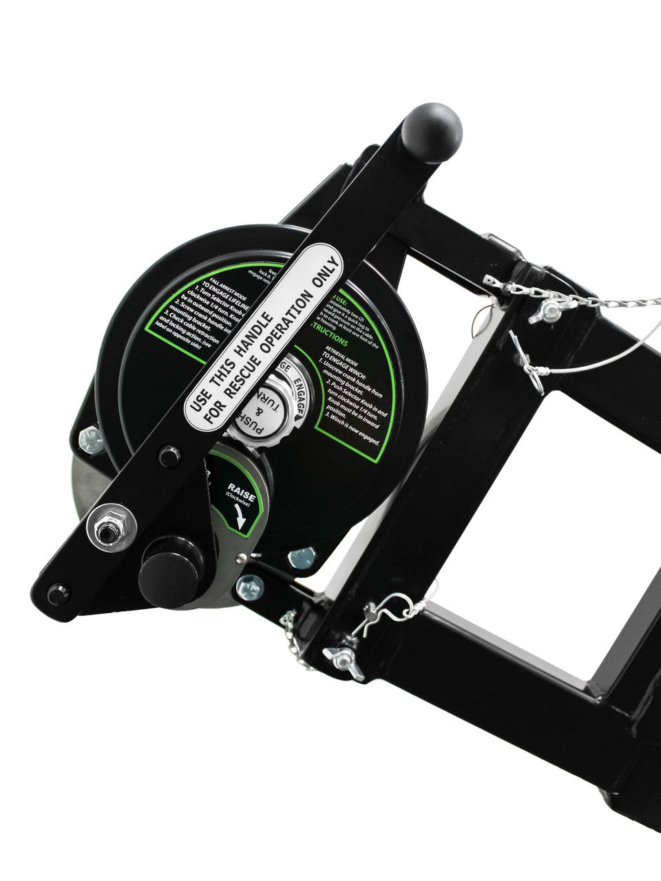 Frontline QAN75RA-US Patriot™ Confined Space Quadpod with 3-Way Retrieval System - Made in USA