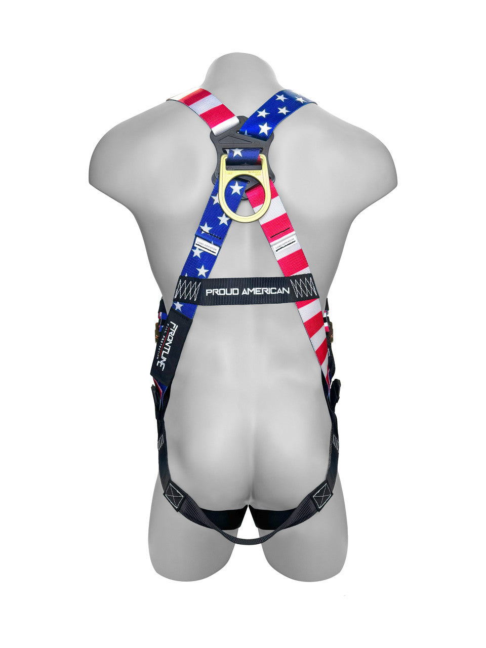Frontline 100VTB-AM Combat™ American Style Economy Series Full Body Harness with Tongue Buckle Legs (Uni)
