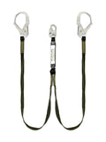 Frontline LIS62RDL Oil and Gas 6' Double Leg Lanyard with Rebar Hooks