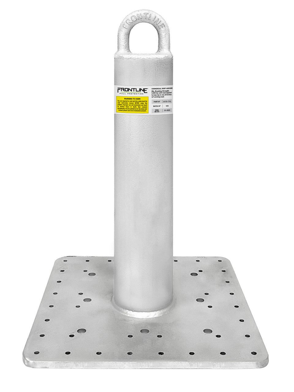 Frontline RO-CAL Commercial Roof Anchor CAL-OSHA Compliant