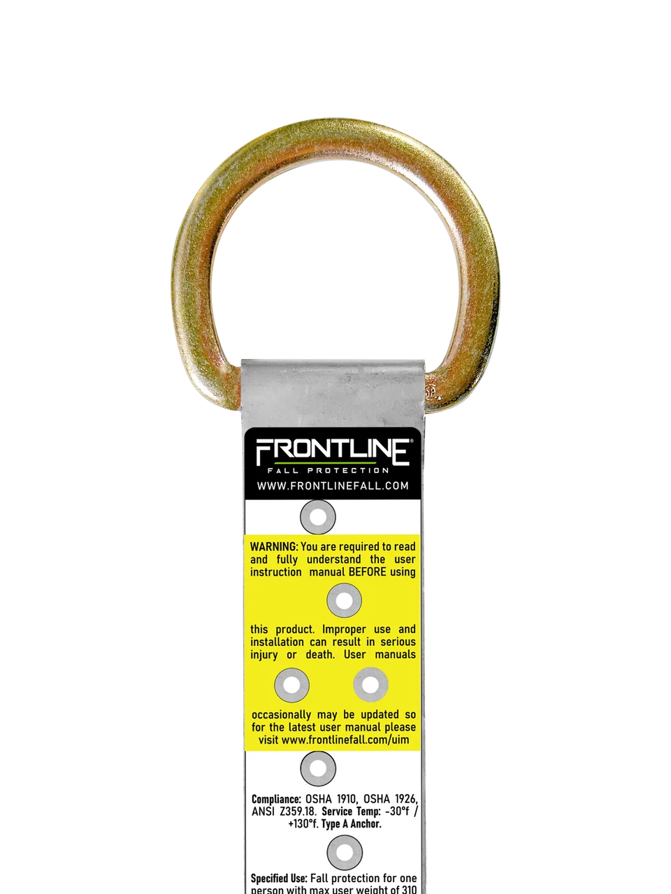 Frontline ROSU01SS Stainless Steel Permanent Use Roof Anchor