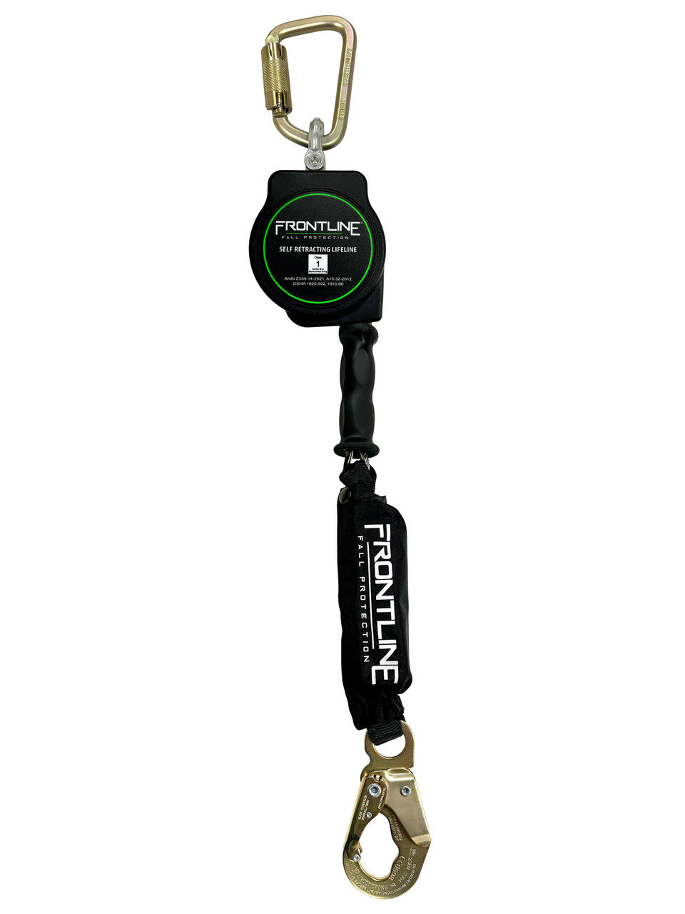 Frontline RPG10 Cable Single Leg SRL with Steel Snap Hook End (10 ft)