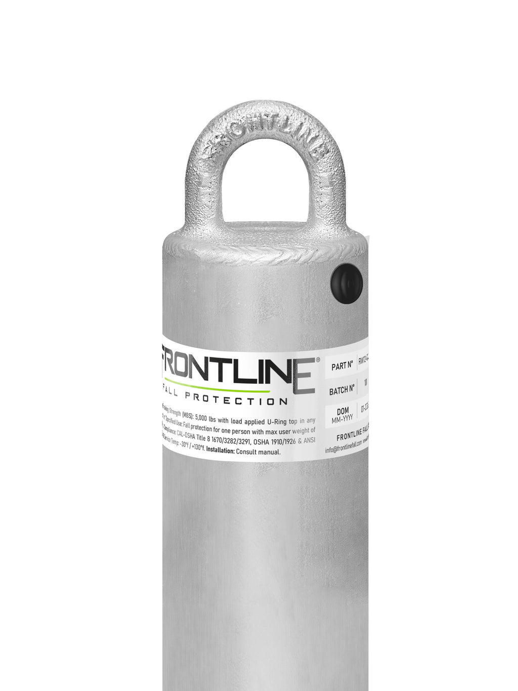 Frontline RW-CAL Weld-on Commercial Anchor CAL-OSHA