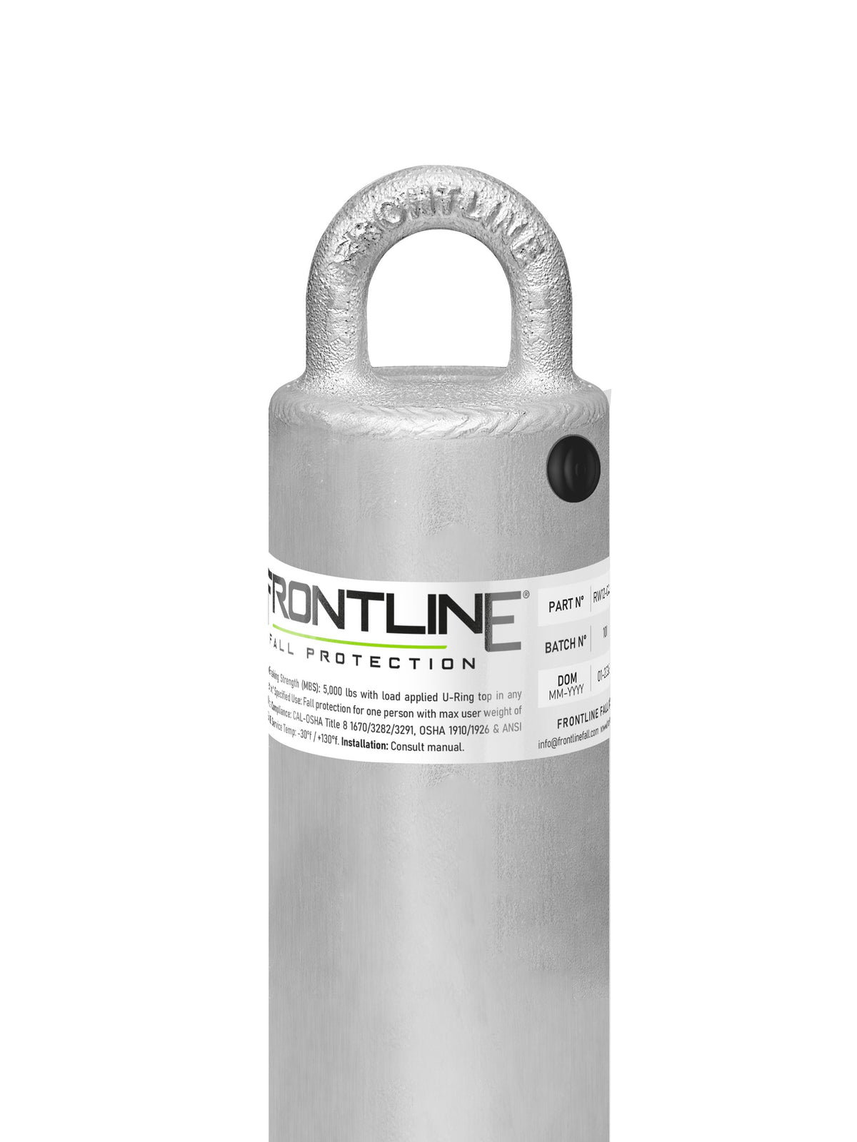 Frontline RW-CAL Weld-on Commercial Anchor CAL-OSHA