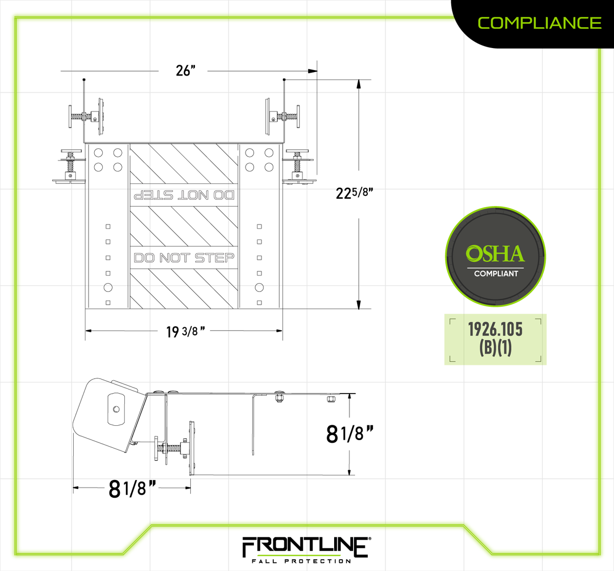 Frontline LAC12 Ladder Safety Dock