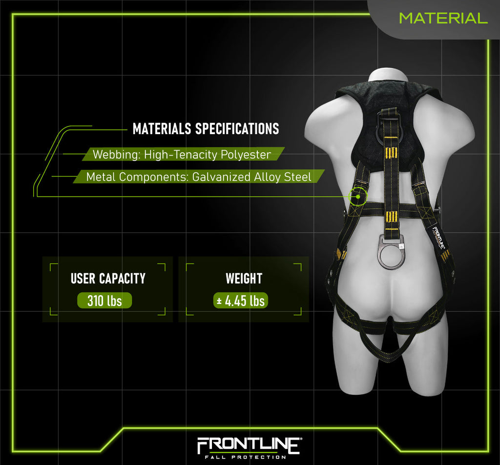 Frontline 150DHVT Derrick Vest Style Harness