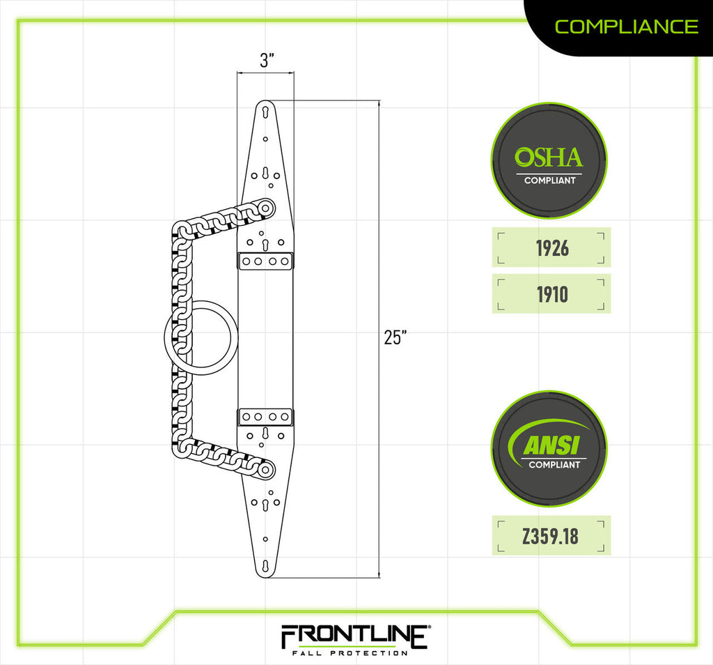 Frontline ROCH01 Halo Reusable Heavy Duty Chain Anchor