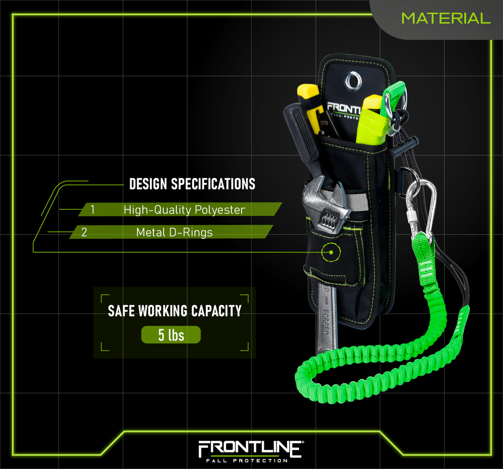 Frontline TH05 ToolGrip™ 5 lbs Tool Holster with Side D-Rings