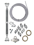 Frontline HLC-MPA Two Person Cable Horizontal Lifeline System with Plate Absorber