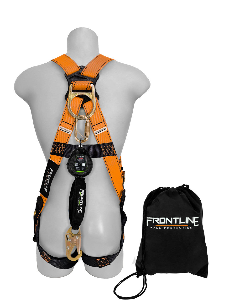 Frontline K100-RPW061S Combat™ Compliance Kit - Harness, 6' SRL and Drawstring Bag