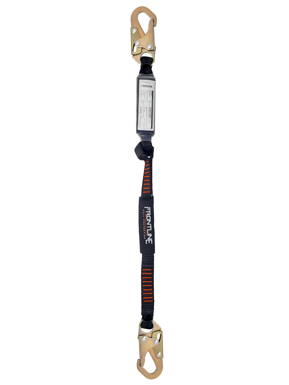 Frontline LIS31S Combat™ 3' Single Leg Snaphook Lanyard with Internal Shock Absorber