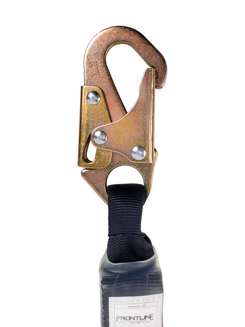 Frontline LIS31S Combat™ 3' Single Leg Snaphook Lanyard with Internal Shock Absorber