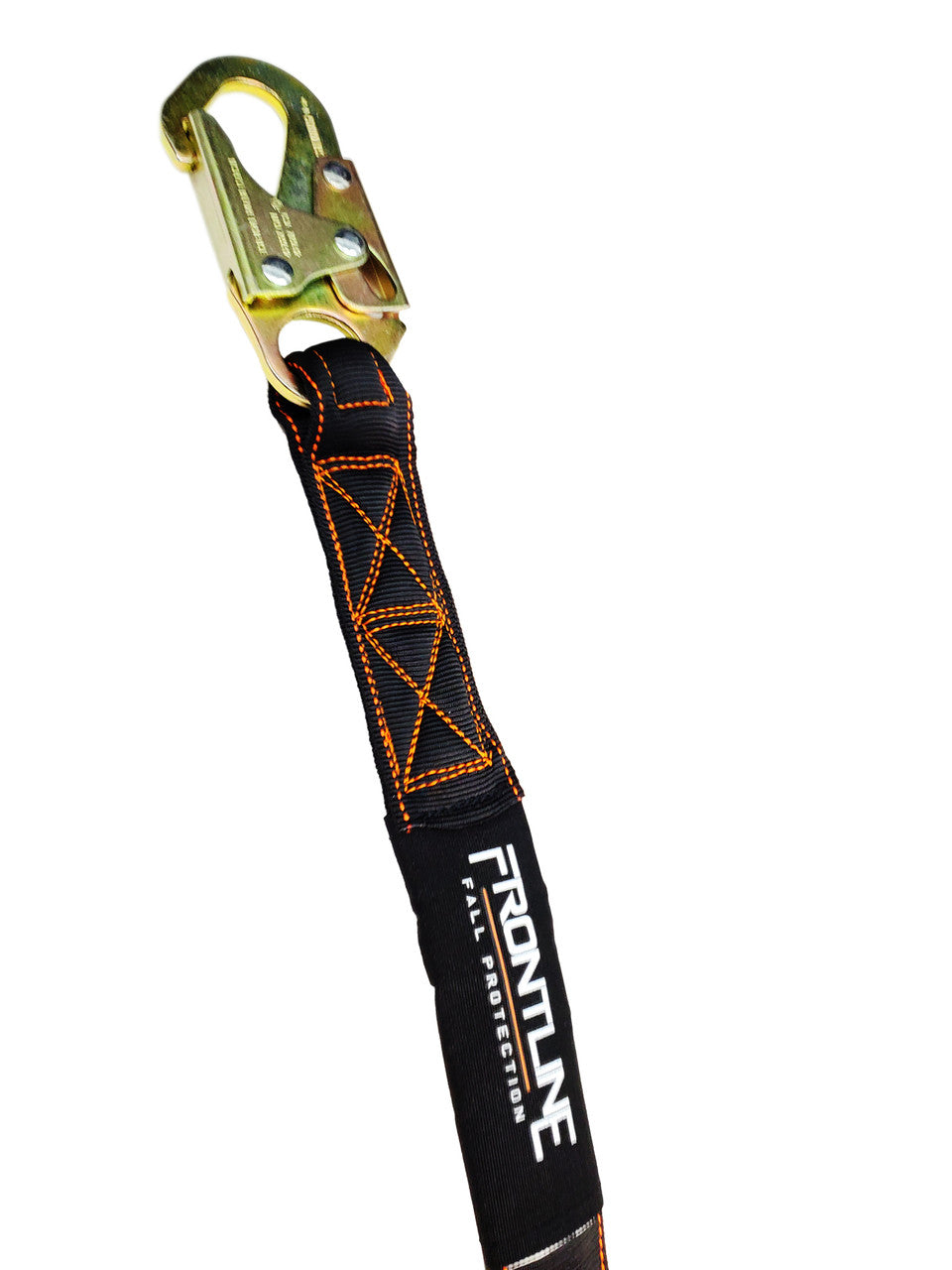 Frontline LIS61R Combat™ 6' Single Leg Rebar Hook End Lanyard with Internal Shock Absorber