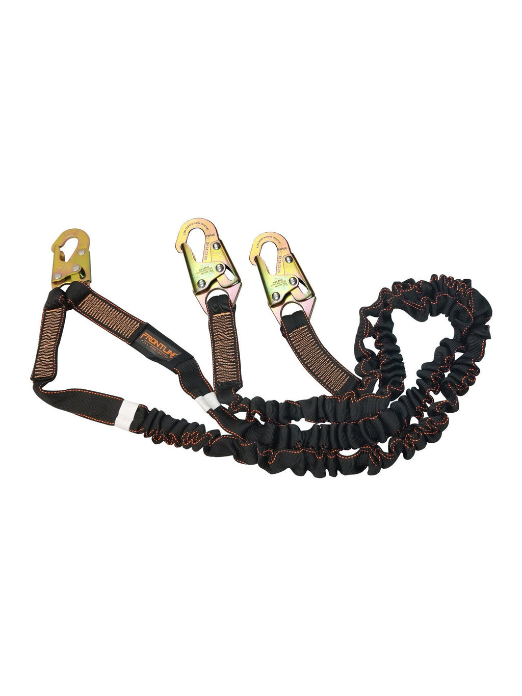 Frontline LIS62S Combat™ 6' Double Leg Snaphook Lanyard with Internal Shock Absorber