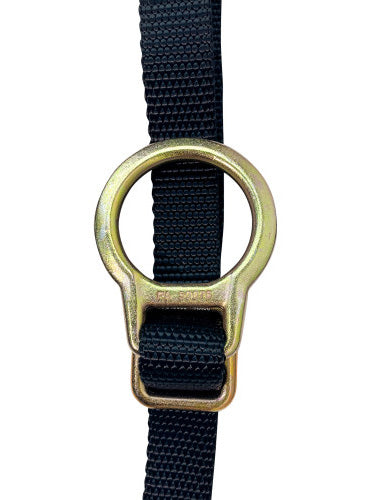 Frontline LPO62SADJ Combat™ 6' Tie-Back Double Leg  Shock Absorbing Lanyard with Snaphooks