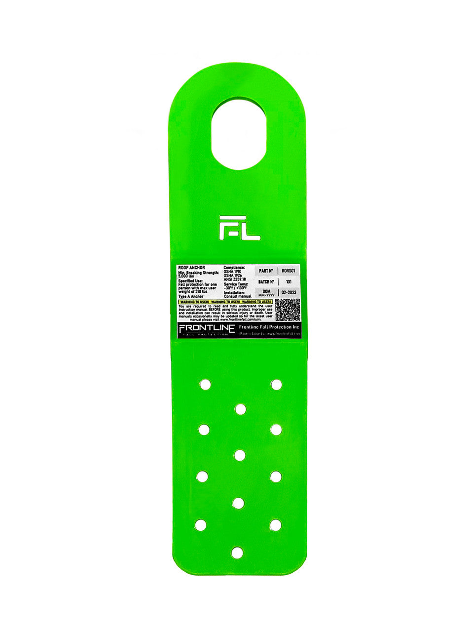 Frontline RORS01 Residential PitchFast Roof Anchor