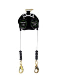 Frontline RPG082SLE Leading Edge Cable Twin Leg 8' SRL with Steel Snap Hook Ends