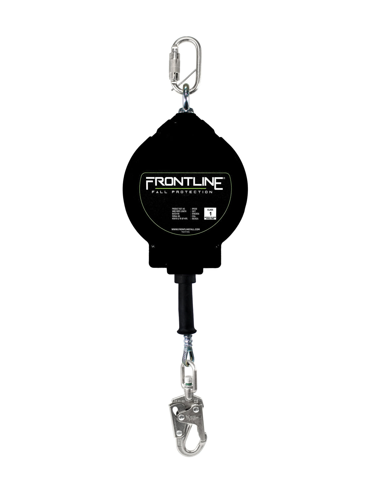 Frontline RPG Cable Single Leg SRL with Steel Snap Hook End