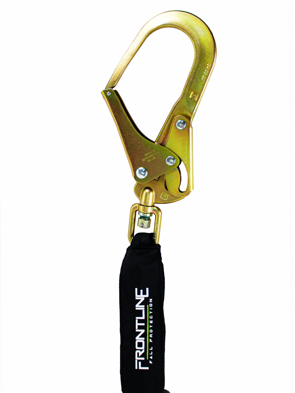 Frontline RPW061R Web Single Leg 6' SRL with Steel Rebar Hook End
