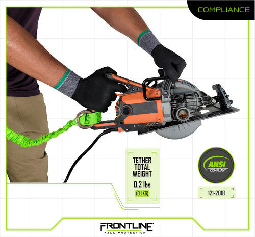 Frontline ACTLS222C ToolGrip™ 22 lbs Tool Lanyard Cinch with D-Ring