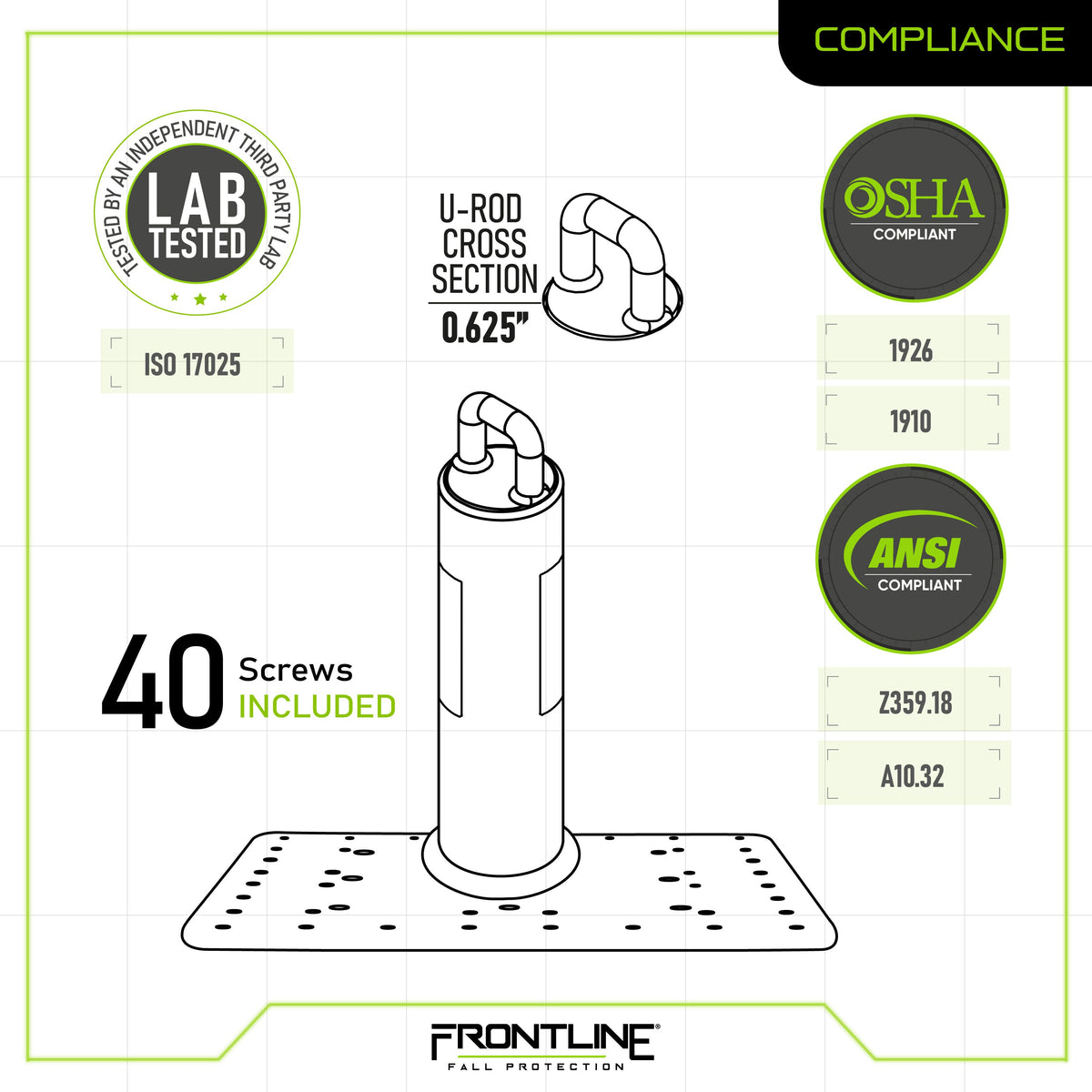Frontline RO Commercial Roof Anchor