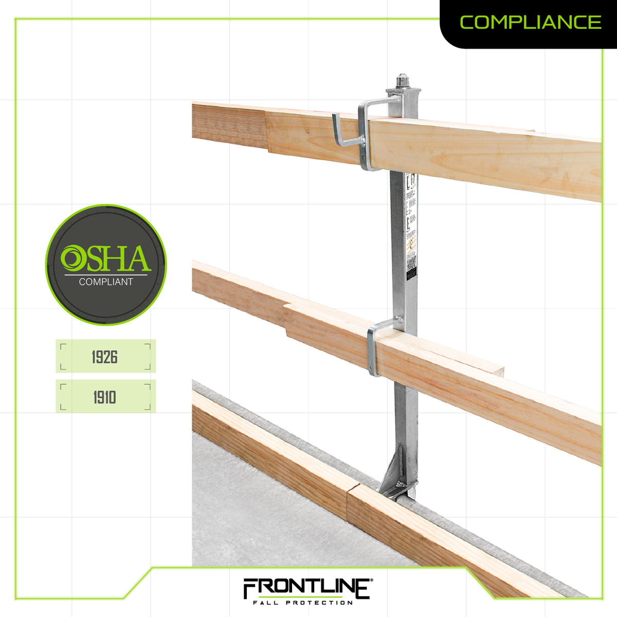 Frontline GUC2X4 Slab Grabber System for Concrete Substrates