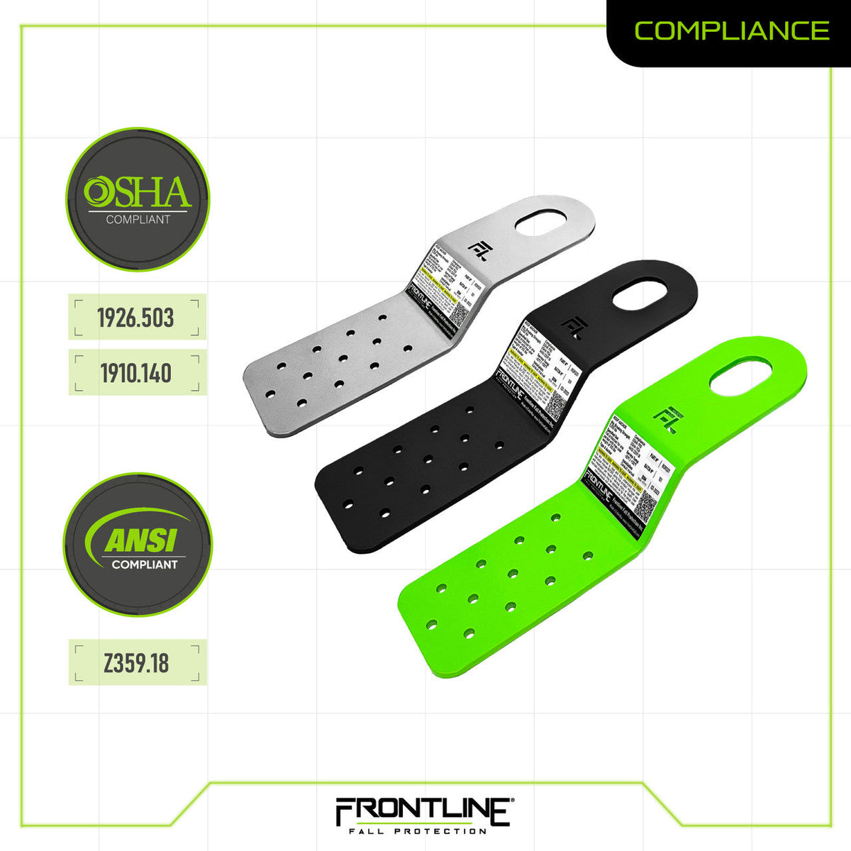 Frontline RORS01 Residential PitchFast Roof Anchor