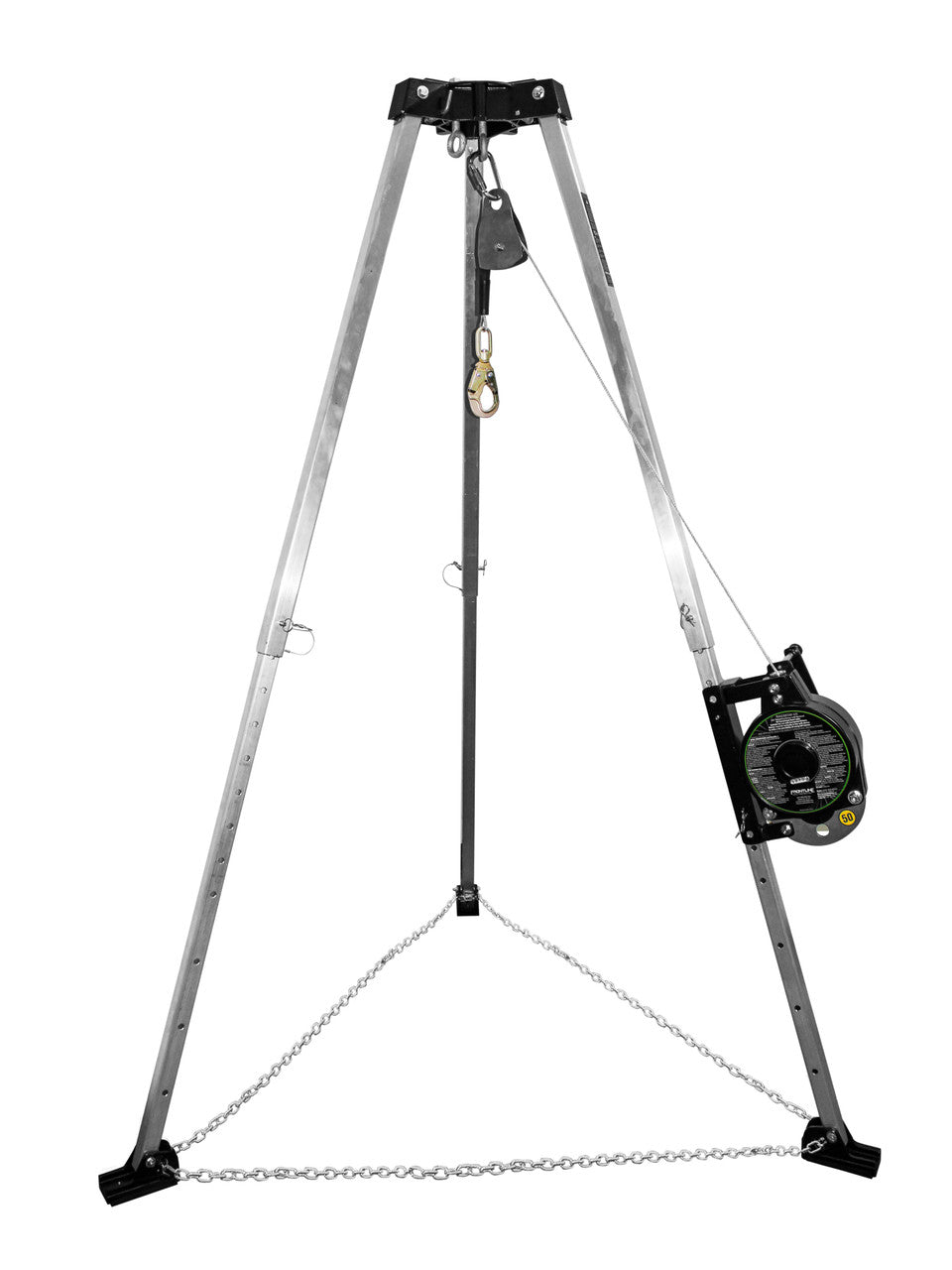 Frontline TAN07RA-US Patriot™ 7' Confined Space Tripod with 3-Way Retrieval System - Made in USA