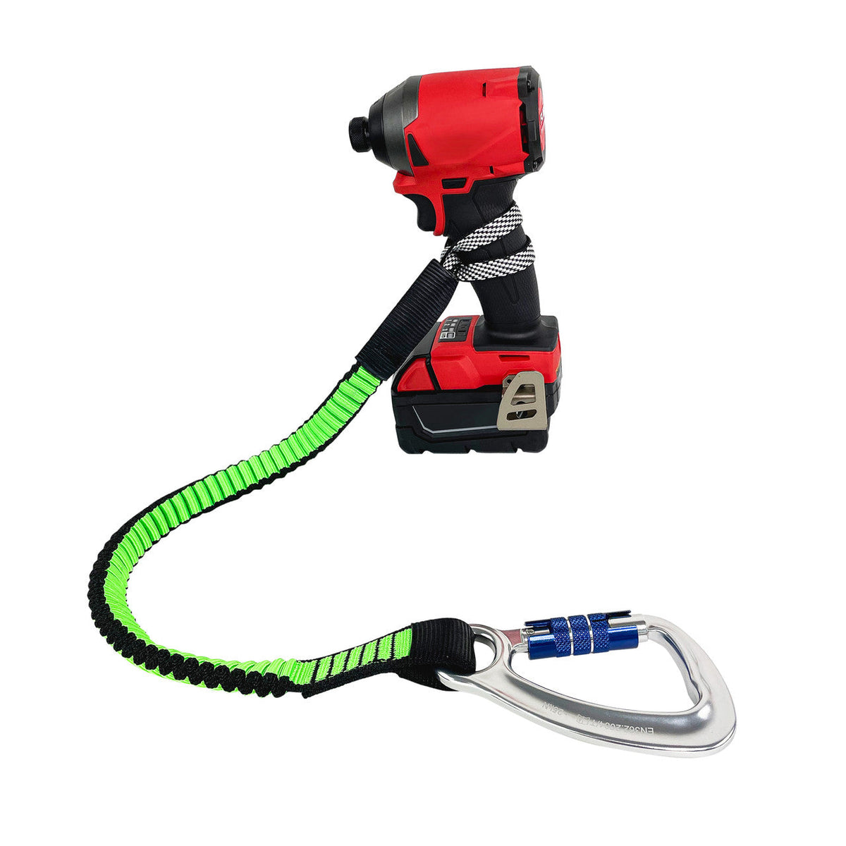Frontline TLS30 ToolGrip™ Elastic Tool Tether 30 lbs with Self-locking Aluminum Carabiner