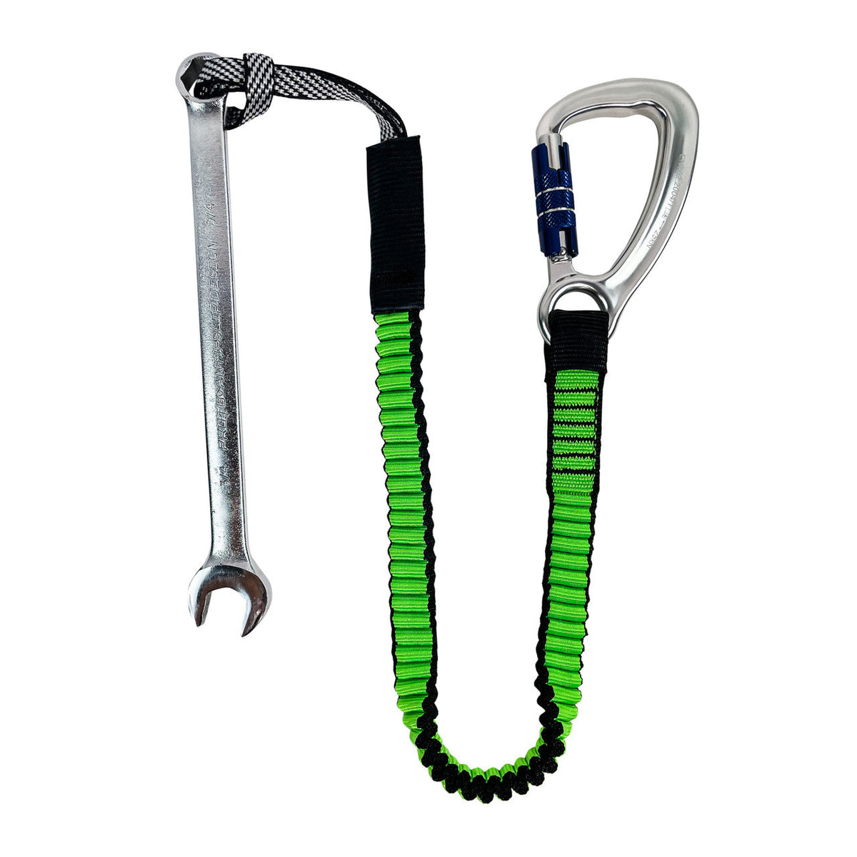 Frontline TLS30 ToolGrip™ Elastic Tool Tether 30 lbs with Self-locking Aluminum Carabiner