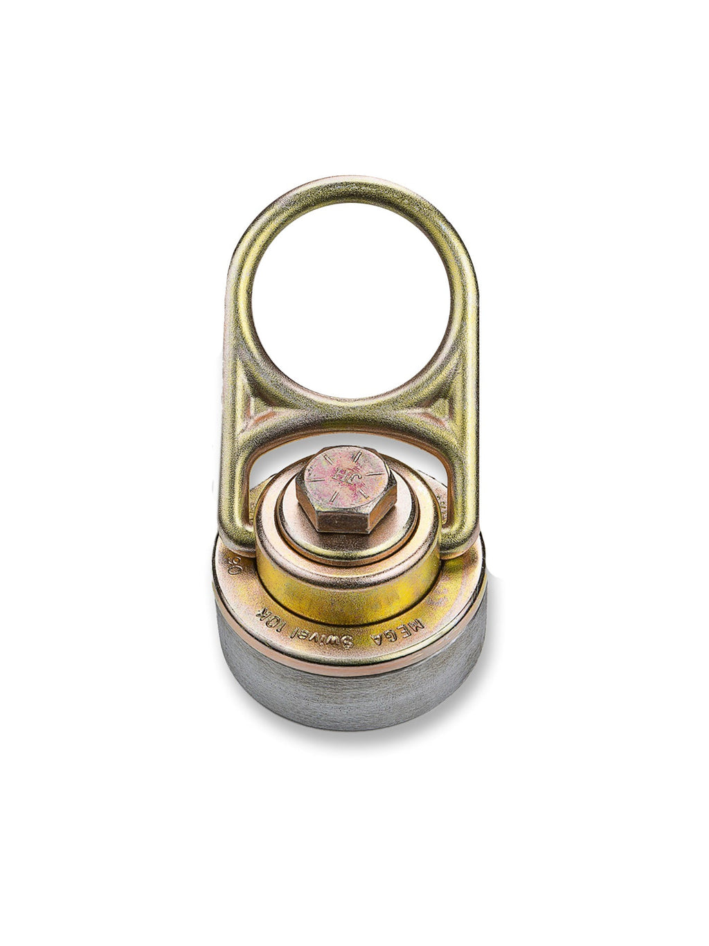 Frontline STM10K-SA 10K Steel Yellow Zinc Plated Anchor Swivel 5/8" (Swivel Only)