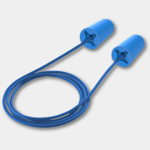 accuFit® detectable disposable earplugs // corded