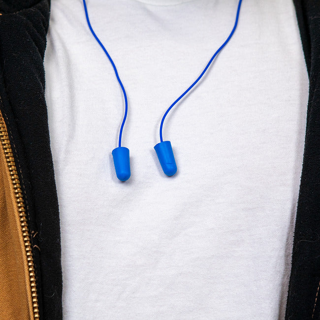 accuFit® detectable disposable earplugs // corded