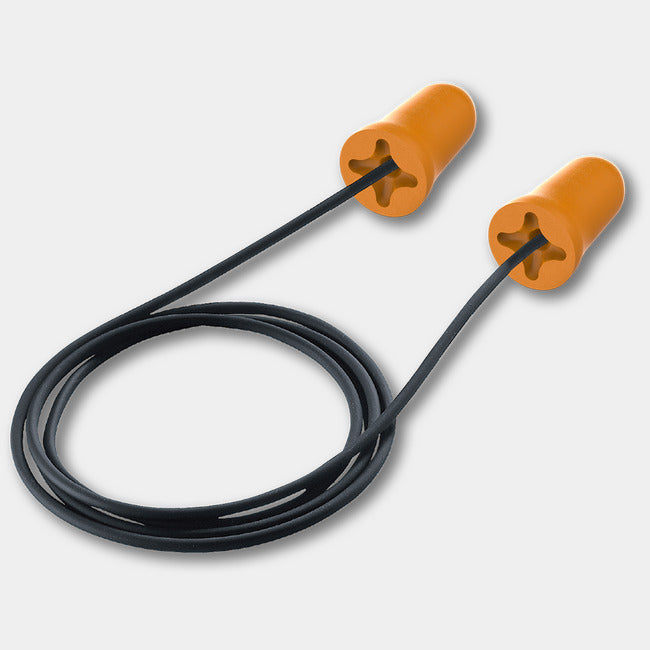 accuFit® disposable earplugs // corded