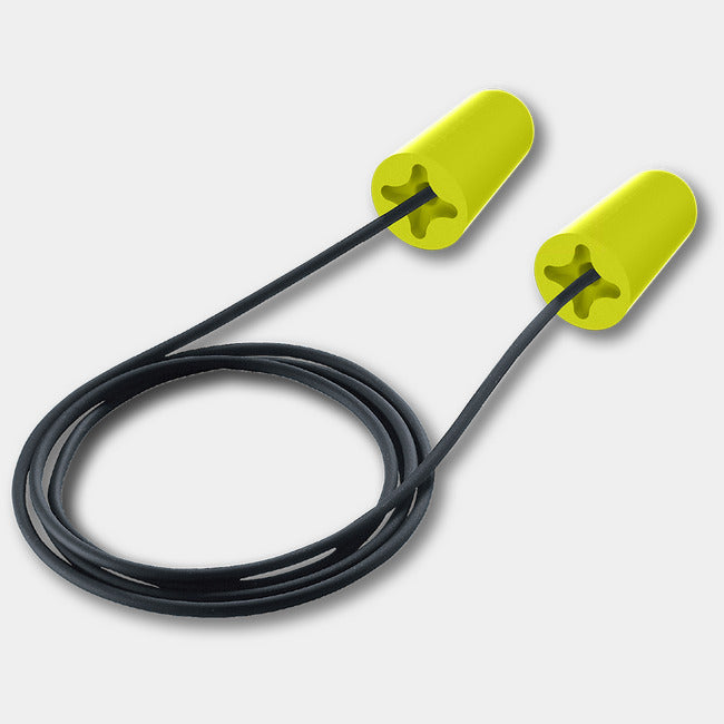 accuFit® disposable earplugs // corded