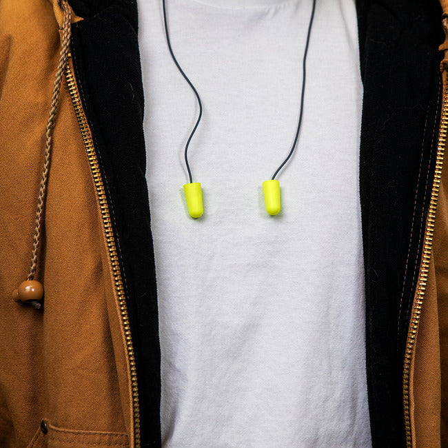 accuFit® disposable earplugs // corded