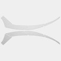 Ceros® cap-style silver reflective stickers