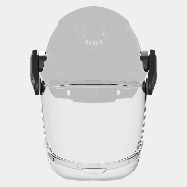 Ceros® Click-and-Go® magnetic face shield with chin guard